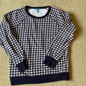 Gingham Sweatshirt